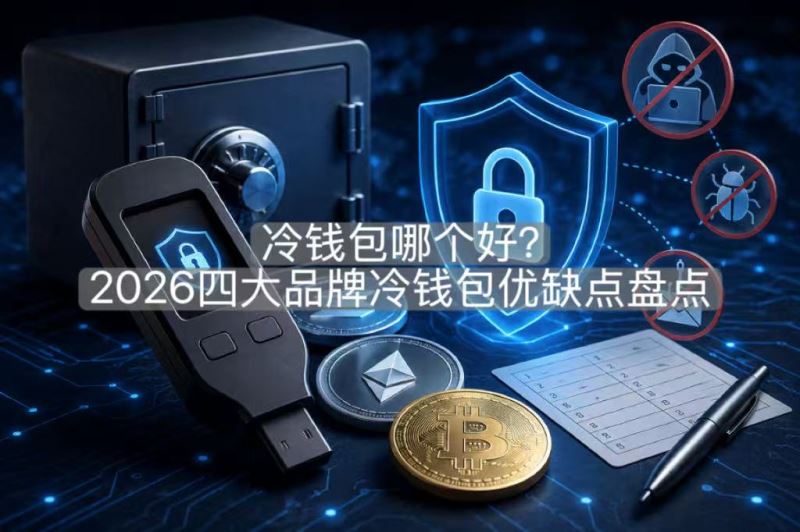 冷钱包四大天王横评：安全与易用，2026年怎么选？