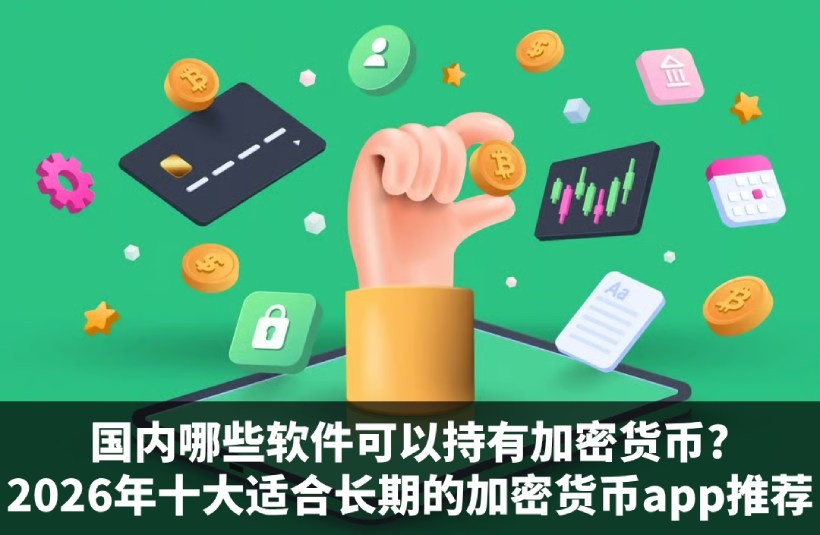 国内哪些软件可以持有加密货币?2026年十大适合长期的加密货币app推荐