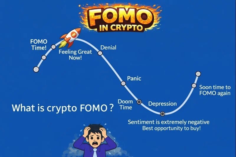币圈的FOMO是什么?如何在加密货币投资中克服FOMO?