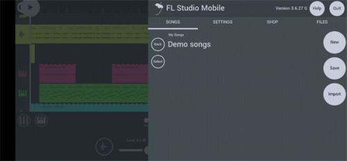 FL Studio Mobile 主界面预览