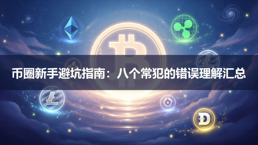 币圈新手保命8条：避开这些操作坑，比赚钱更关键