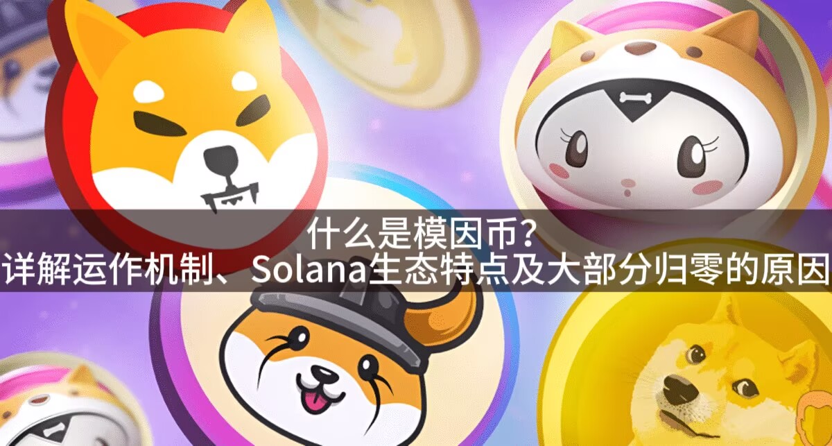 模因币为什么大多归零？机制、Solana与四项自查指标