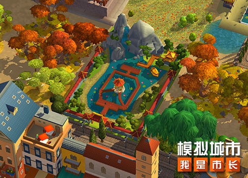 模拟城市我是市长水帘公园建筑