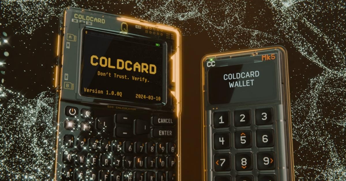 ColdCard硬件钱包